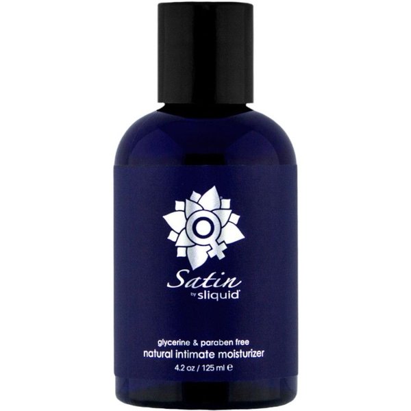 Sliquid Naturals Satin Moisturiser Lubricant in Clear | Size: 125ml