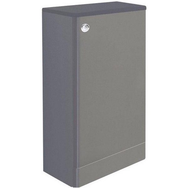 Basalt Grey Bathroom Back to Wall WC Unit 495mm Wide