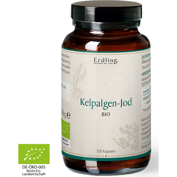 Bio Kelpalgen Jod Kapseln - 120 StüCk 120 StüCk-image