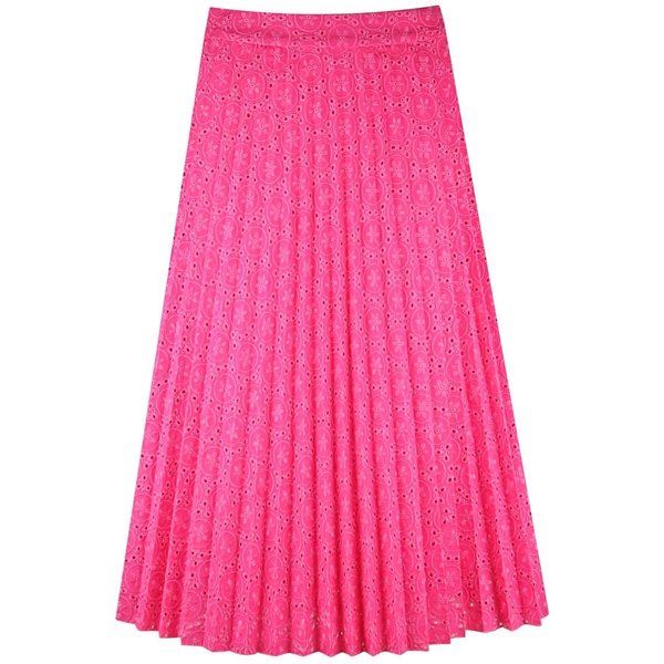 Princess goes Hollywood • fuchsia plissé rok • 36