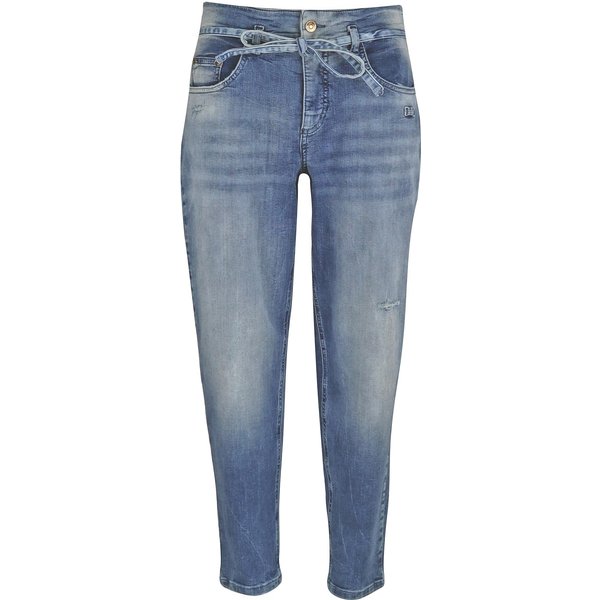 MAC • blauwe Mina jeans destroyed • 36