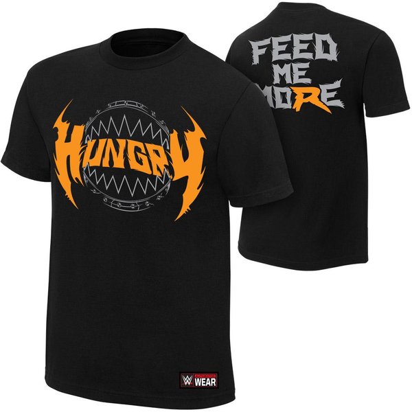 WWE Ryback "Hungry Feed Me More" - Black Authentic T-shirt