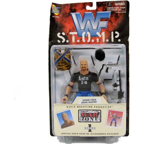 S.T.O.M.P. Series #1 - Stone Cold Steve Austin Action Figure