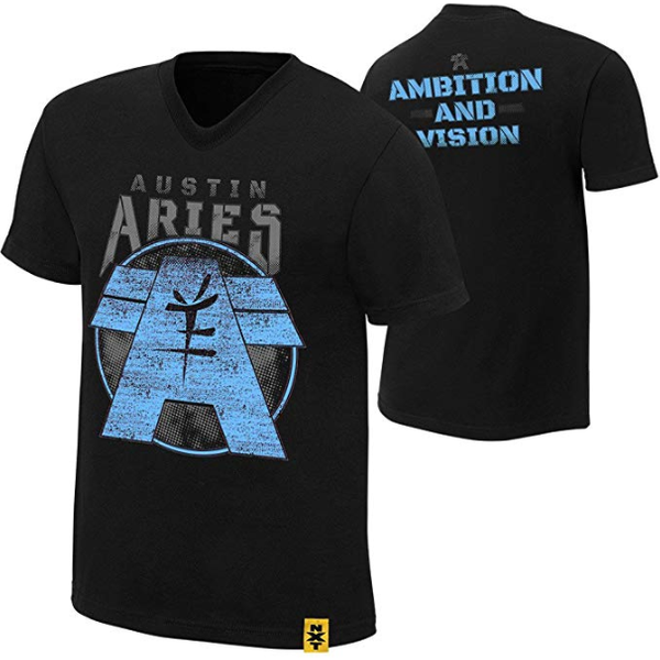 WWE Austin Aries "Ambition and Vision" NXT Youth T-Shirt