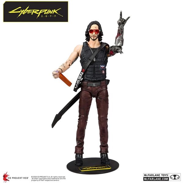 Johnny Silverhand ' Cyberpunk 2077 7-inch Action Figure | McFarlane Toys