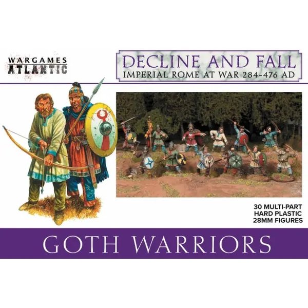 Wargames Atlantic | Decline & Fall of Rome: Goth Warriors