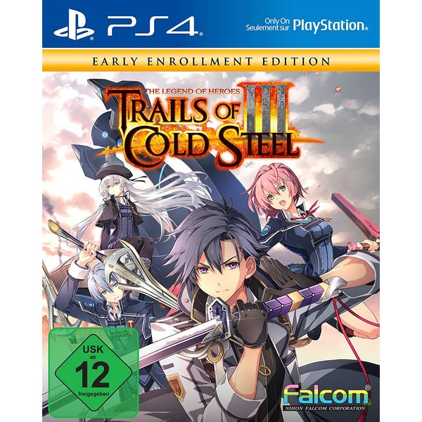 The Legend of Heroes: Trails of Cold Steel III Early Enrollment Edition (PS4) (Playstation 4)