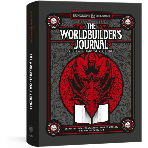 The Worldbuilder's Journal to Legendary Adventures: Create Mythical Characters, Storied Worlds, and Unique Campaigns - D&D