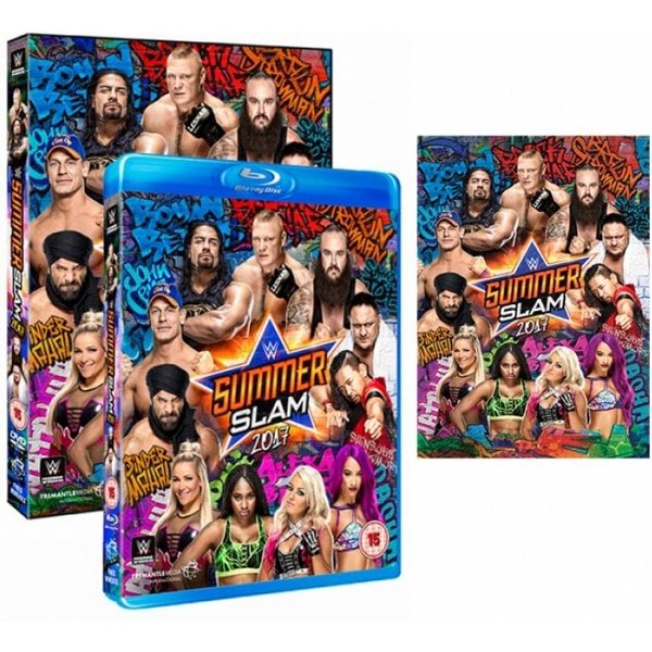 SummerSlam 2017 & Limited Edition Sticker Bundle (DVD)