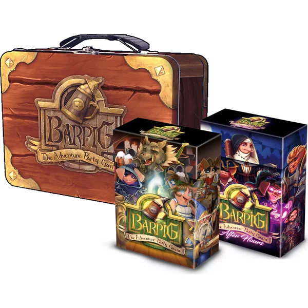 The BARPIG Lunchbox | Contains both BARPIG games