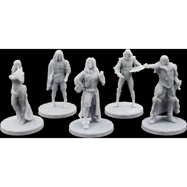 The Royal Court Set | x5 piece miniature set for tabletop gaming
