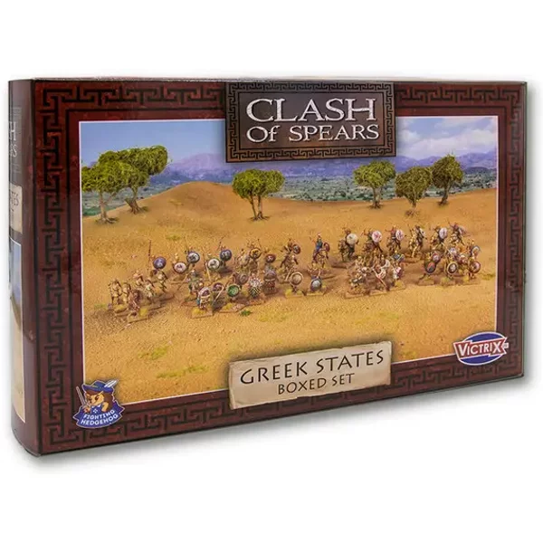 Clash of Spears | Greek States - 46 Miniatures Boxed Set