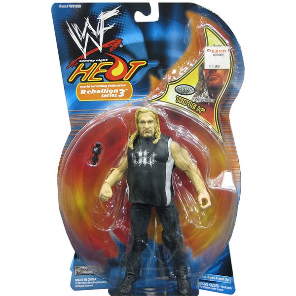 WWF Sunday Night Heat - Rebellion Series #3 - Triple H Action Figure