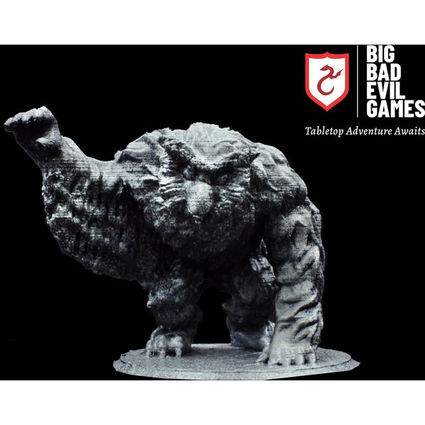 Owlbear Miniature | Large monster at 28mm scale, perfect for dungeons and dragons and other tabletop games