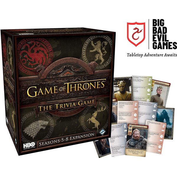 Game Of Thrones Trivia Game | Seasons 5-8 Expansion - Fantasy Flight Games