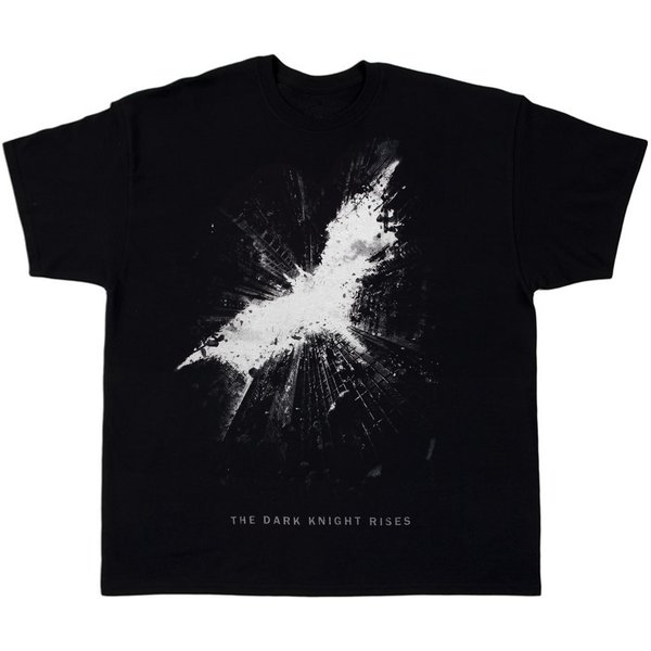 DC Comics Batman "The Dark Knight Rises" Youth T-Shirt Black