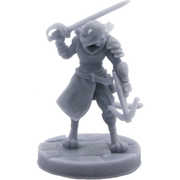 Hooded Tabaxi Swashbuckling Rogue | D&D or Pathfinder Scale Miniature