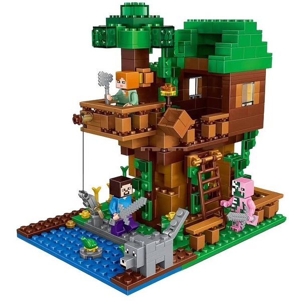 Lego Minecraft Toy | Tree House - DIY WORLD Xbox One Edition
