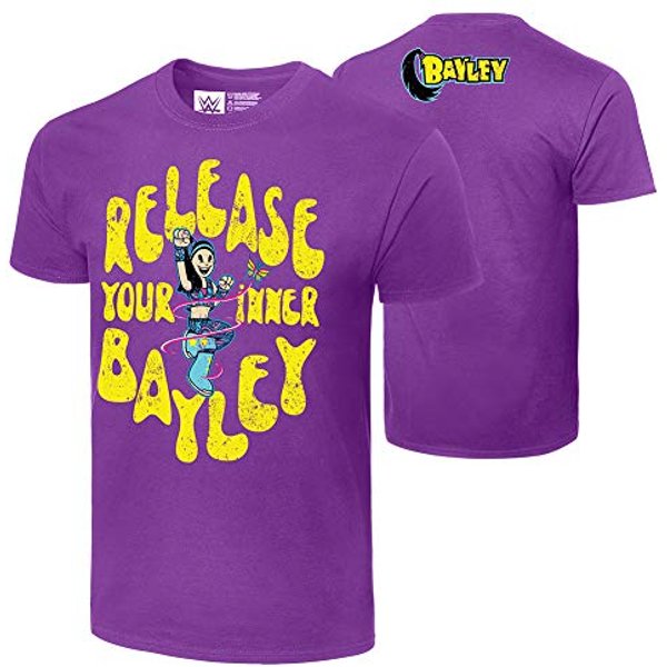 WWE Bayley "Release Your Inner Bayley" Authentic T-Shirt - Purple