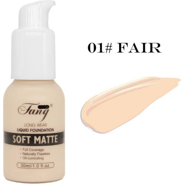 Fangotd Liquid Foundation | Soft Matt #01 Fair - 30ml