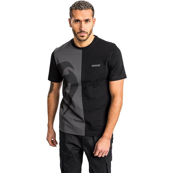 Venum MMA Giant Split T shirt - New - Grey/Black
