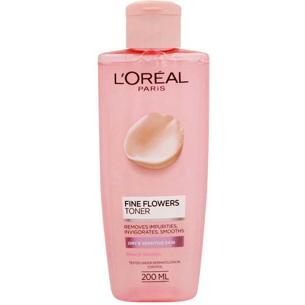 L'Oreal Paris fine flowers toner 200ml - Fast & FREE Shipping