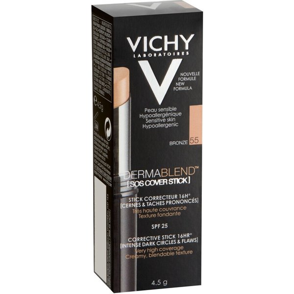 Vichy Derma Blend Sos Cover Corrective Stick Spf25 - Bronze #55