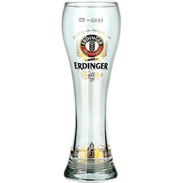 One Erdinger Weisbier Half Pint Glass (1 Glass)