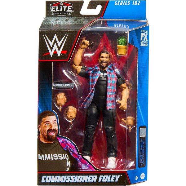 WWE Elite Series #102 - Commissioner Foley Action Figure