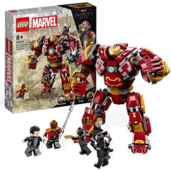 LEGO 76247 Marvel The Hulkbuster: The Battle of Wakanda Action Figure