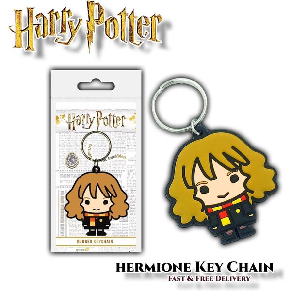 HARRY POTTER - Hermione Granger Rubber Keyring - Official Merchandise