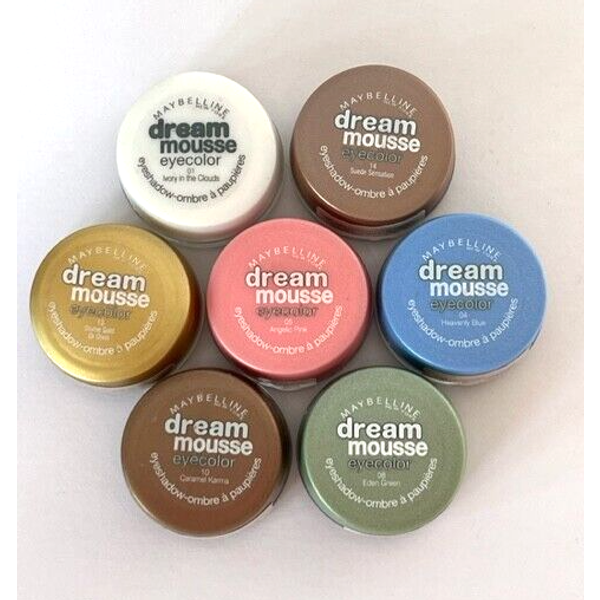 Maybelline Dream Mousse Eyecolor - Various Shades