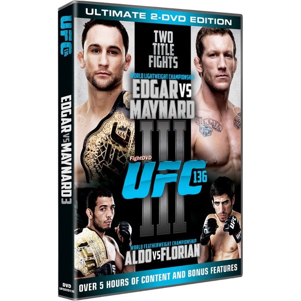 UFC 136 - Edgar v Maynard III DVD (2 Discs)