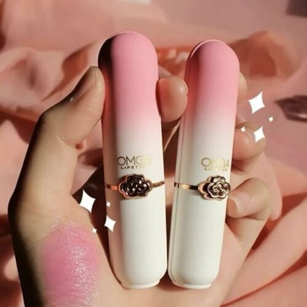 OMGA Moisture Peach & Sweet Colour Changing Lip Balm