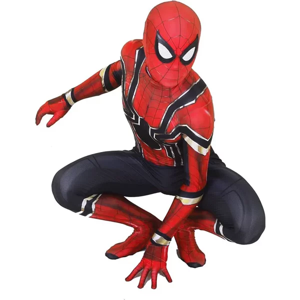 Full Spiderman Kids Costume - Iron Spider | Ages 4-5 Years