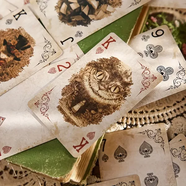 Alice in Wonderland | 55-Piece Vintage-Inspired Playing Card Deck