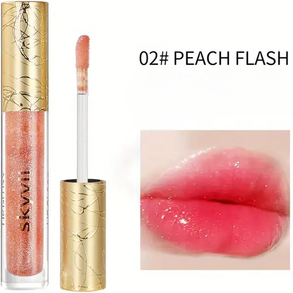 Skyvii Moisturising and Sparkling Lip Glaze #02