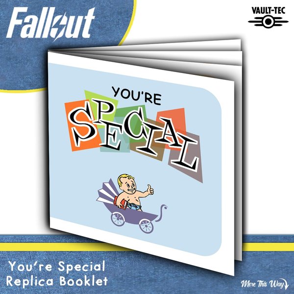 Fallout You're S.P.E.C.I.A.L Book - Replica - Wasteland Edition
