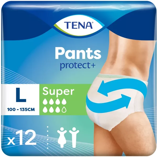 TENA Incontinence Pants Super Large - 12 pack
