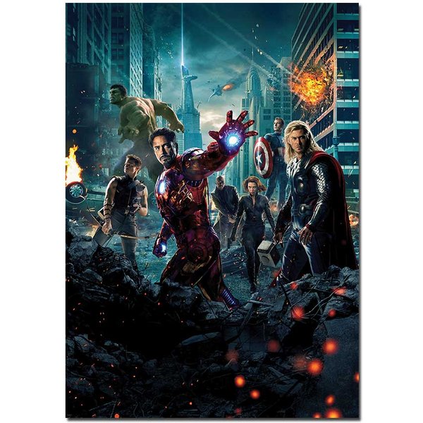 The Avengers Movie Poster | Official Marvel Wall Art – Movie Print A4 A3