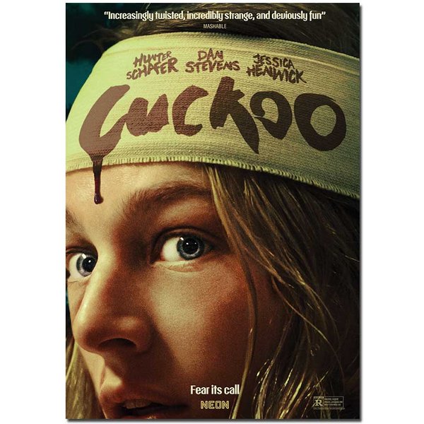 Cuckoo Movie Poster | Official Cinema Wall Art – Film Prints A4 A3