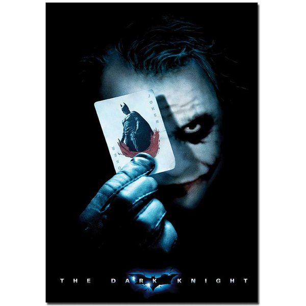 The Dark Knight (Joker) Movie Poster | Official Cinema Wall Art – A4 A3