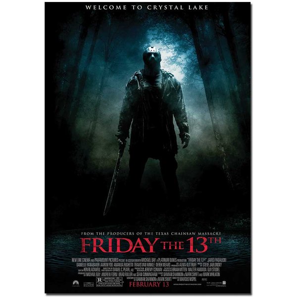 Friday The 13th Movie Poster | Official Cinema Wall Art – Film Prints A4 A3