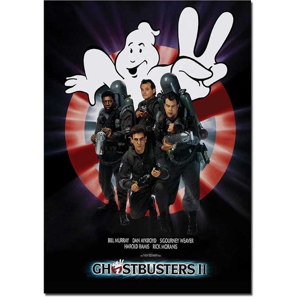 Ghostbusters 2 Movie Poster | Official Cinema Wall Art – Film Prints A4 A3