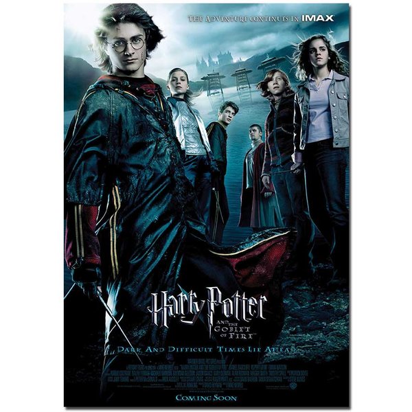 Harry Potter (Goblet of Fire) Movie Poster | Official Cinema Wall Art – A4 A3