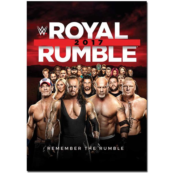 WWE Royal Rumble 2017 Event Poster | Official WWE Wall Art A4 A3