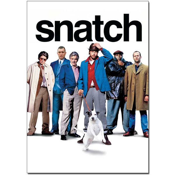 Snatch Movie Poster | Official Cinema Wall Art – Film Prints A4 A3