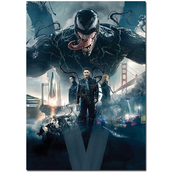 Venom Movie Poster | Official Marvel Wall Art – Movie Print A4 A3
