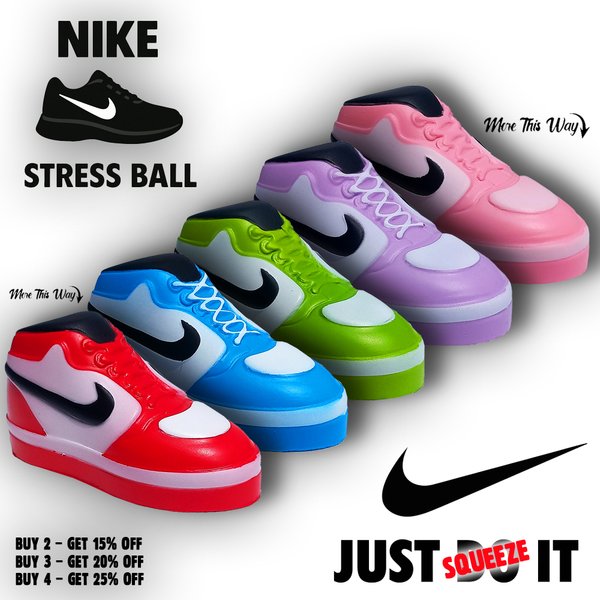 Nike Trainer Stress Ball – Anxiety Fidget Toy – Just Squeeze It