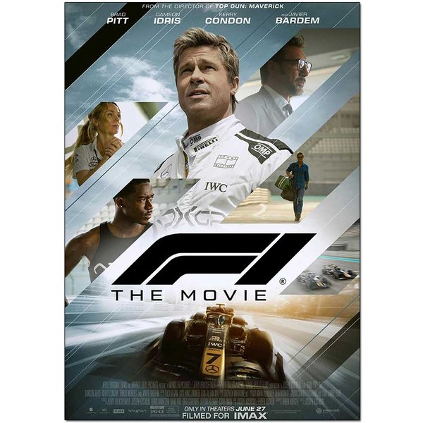 F1 The Movie - Movie Poster | Official Art Print A3 A4
